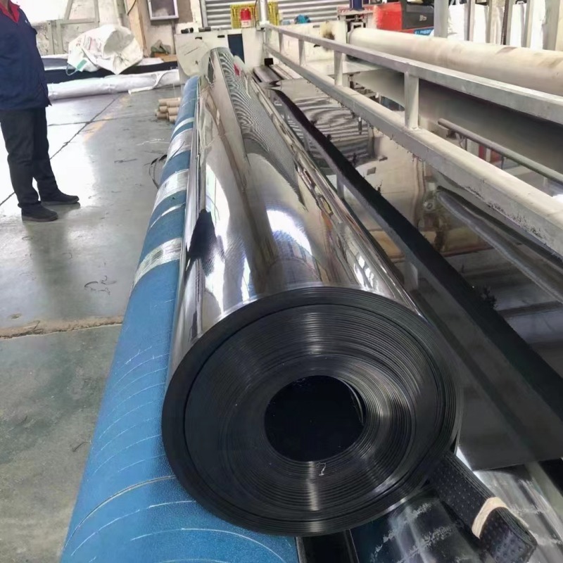 LLDPE polyethylene smooth geomembrane roll