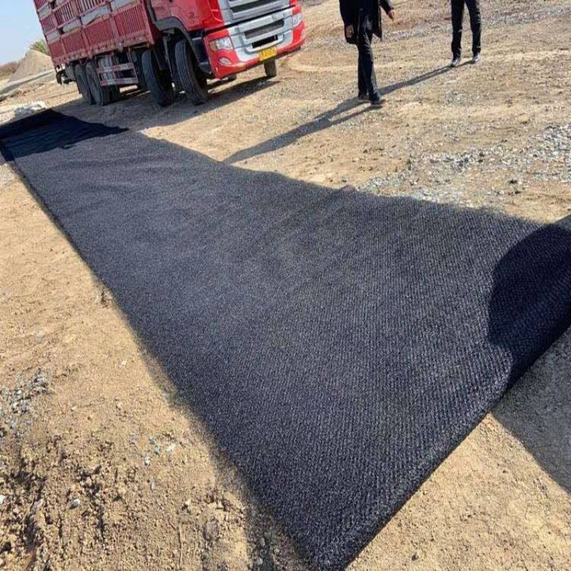 Erosion control mat for slope protection
