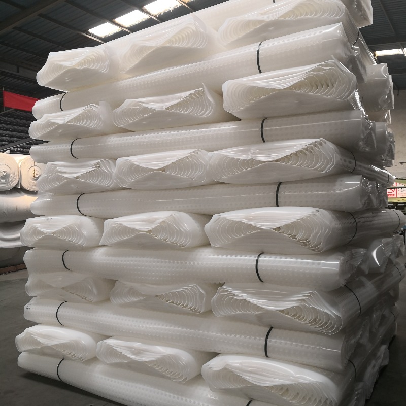 Chemical resistant HDPE drainage board