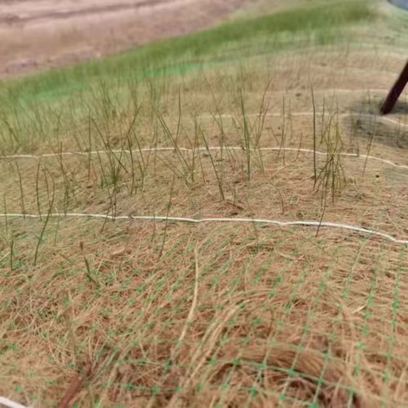 Heavy duty coconut erosion control blanket