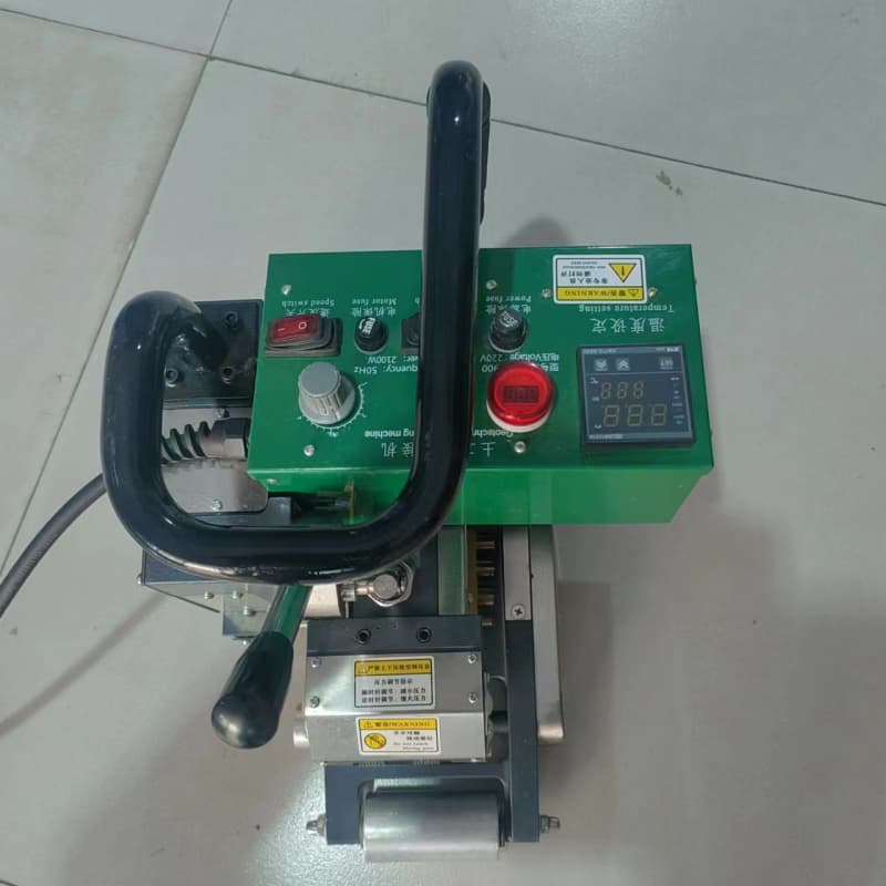 Robotic welding system for liner installations